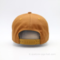 Fashion Design Cotton Brown Cappelli Baseball Capo